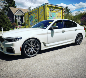 bmw after getting tires Sudbury ma